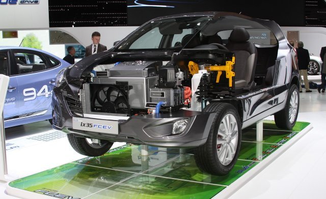 Hyundai ix35 Club - Концепт гибрида на водородных топливных элементах - выставка в Женеве
